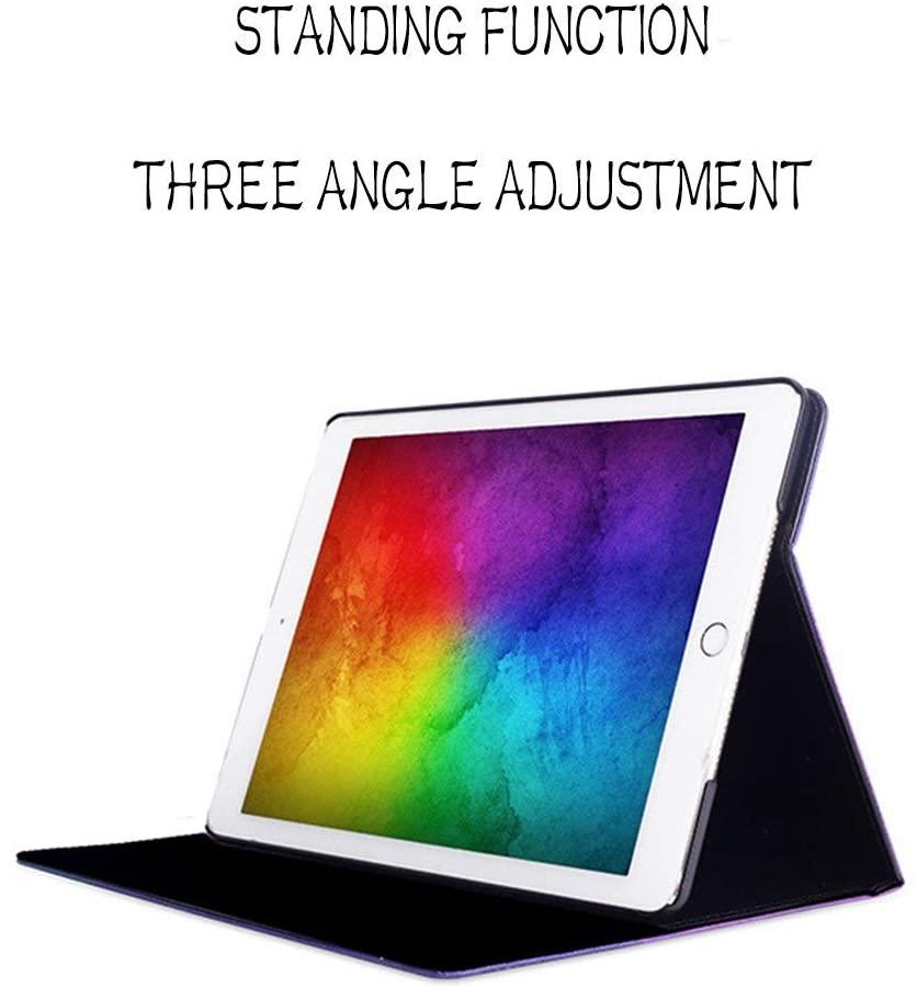 New iPad 10.2-inch 2019 Case, FANSONG iPad Flip Leather Cases with Pen Slot Stand [Auto Sleep/Wake up] Smart Cover for iPad 7th Generation 2019 Case (Multicolored)