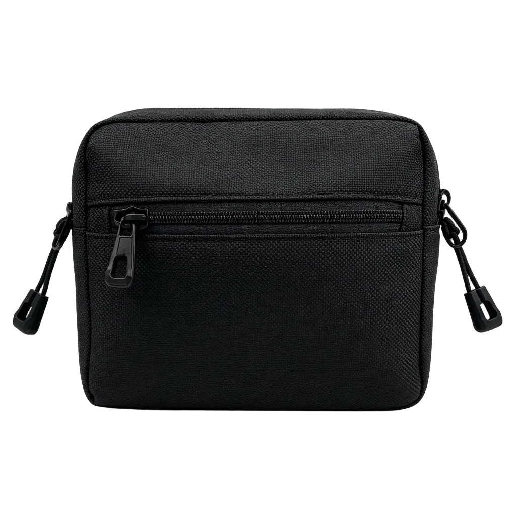 Lightweight Water Resistant Nylon Fanny Pack, Unisex Slim Daily Phone Shoulder Pouch for Travel Workout