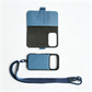 3‑in‑1 Phone Accessory Set | Detachable Flip‑Leather Wallet Case, Mag‑Safe Phone Shell and Matching Anti‑Drop Lanyard