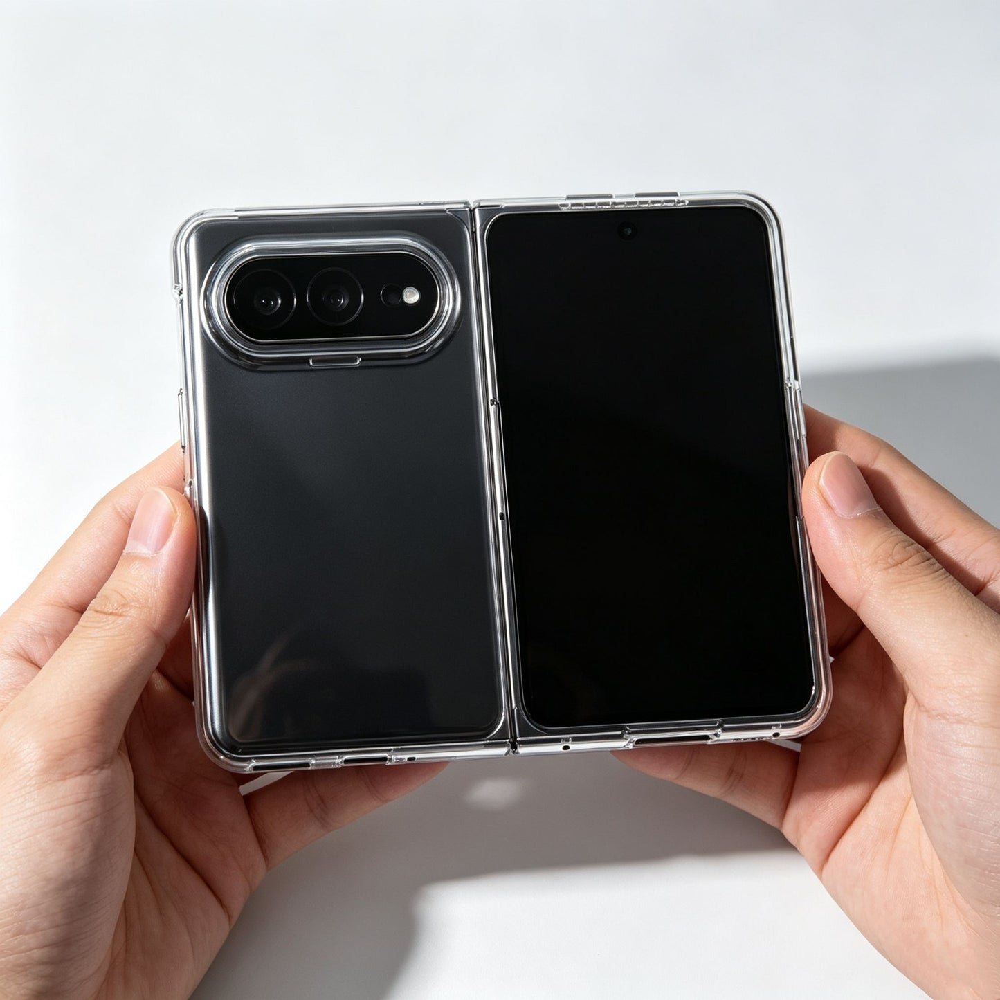 iPhone Ultra Clear Hard PC Protective Anti‑Yellow Shockproof Case