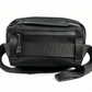 Minimalist Black Crossbody Chest Bag, Lightweight Water Resistant Nylon Fanny Pack, Unisex Daily Phone Shoulder Pouch
