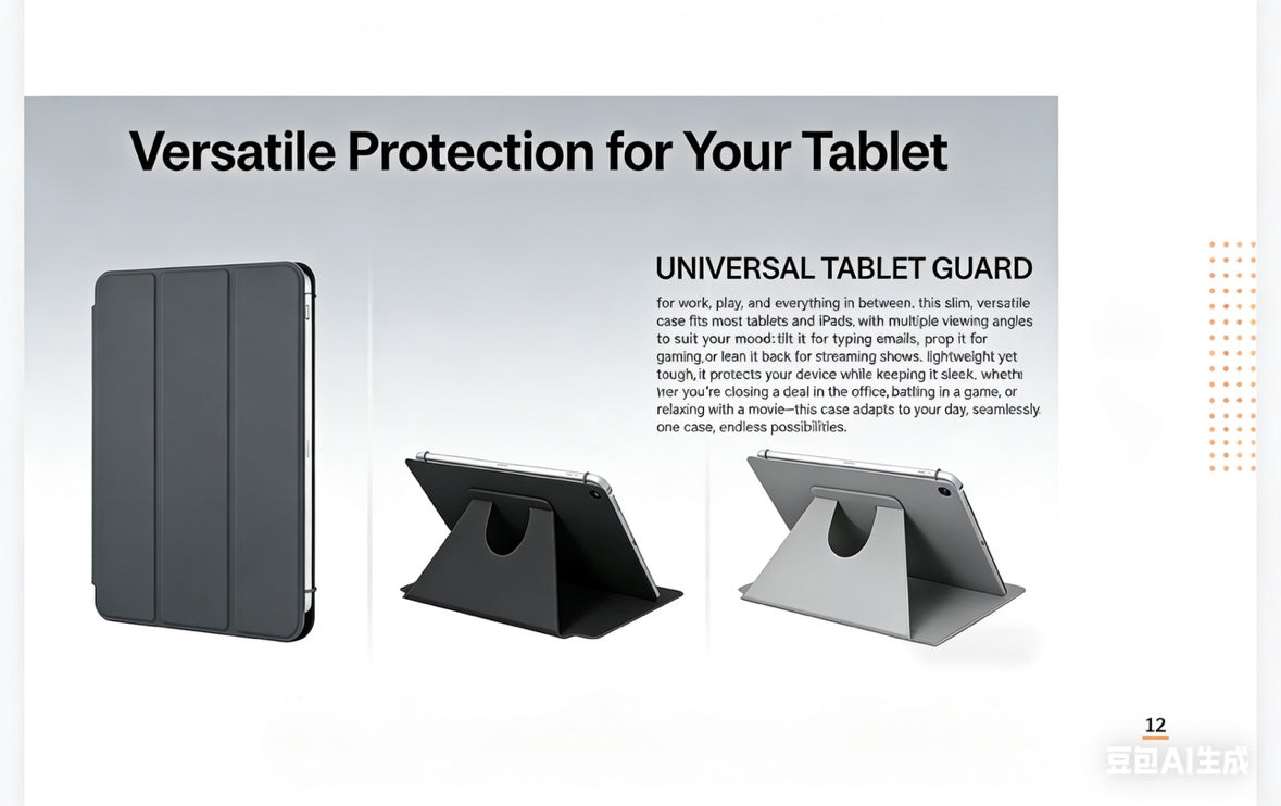 FANSONG Universal Tablet Case for Various Tablet Models