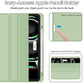 Fansong Case for iPad Pro 11 inch 2024, Cover for iPad Pro 11 (M4) with Auto Sleep/Wake Pencil Holder Trifold Stand TPU Smart Cover Slim Supports Charging Apple Pencil for A2837 A3006