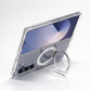 FANSONG 2.0 Anti-Scratch Rotating Stand Case for Samsung Z Fold 6/7/8/8 Wide