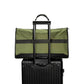 Unique 2-in-1 garment weekender bag with large capacity, trolley sleeve, hidden pockets, waterproof material.
