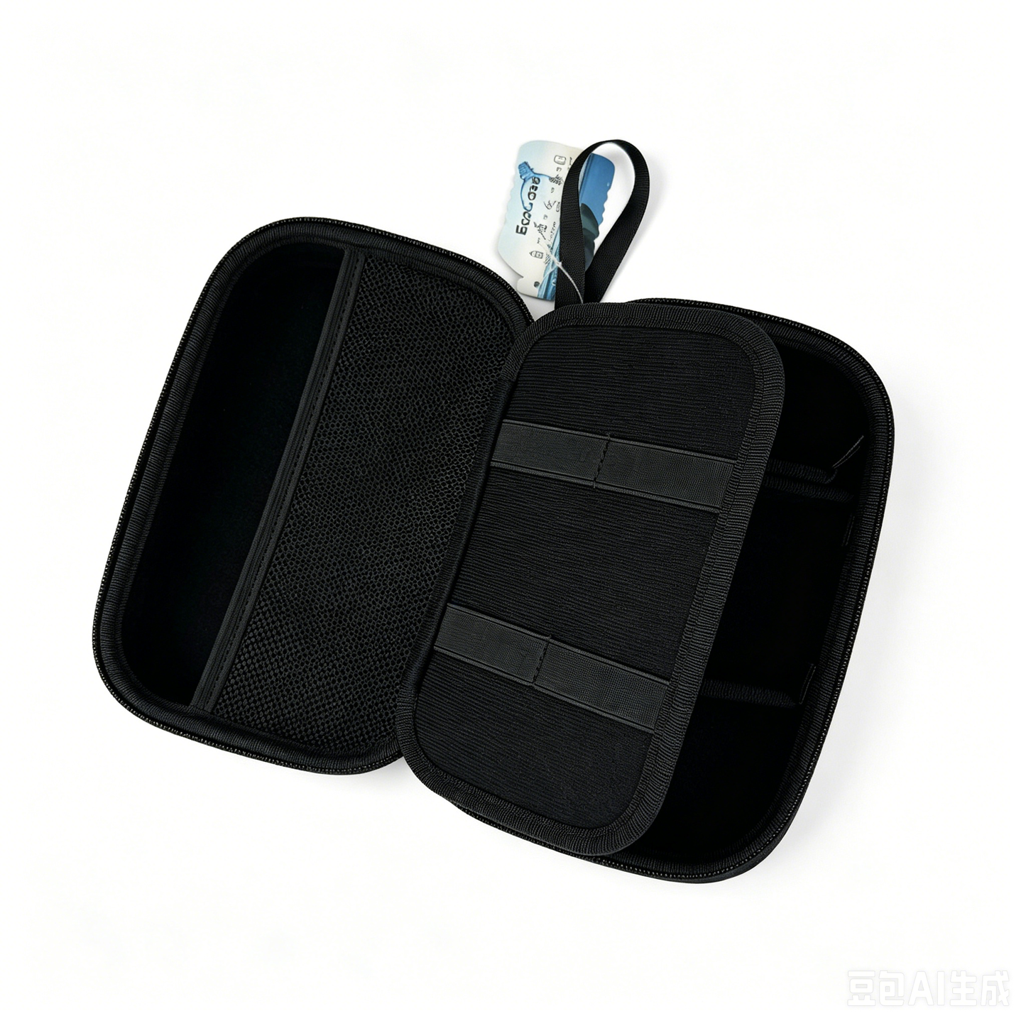 Hard EVA Digital Storage Case, Shockproof Power Bank Cable Organizer Bag, Portable Travel Electronic Accessories Pouch