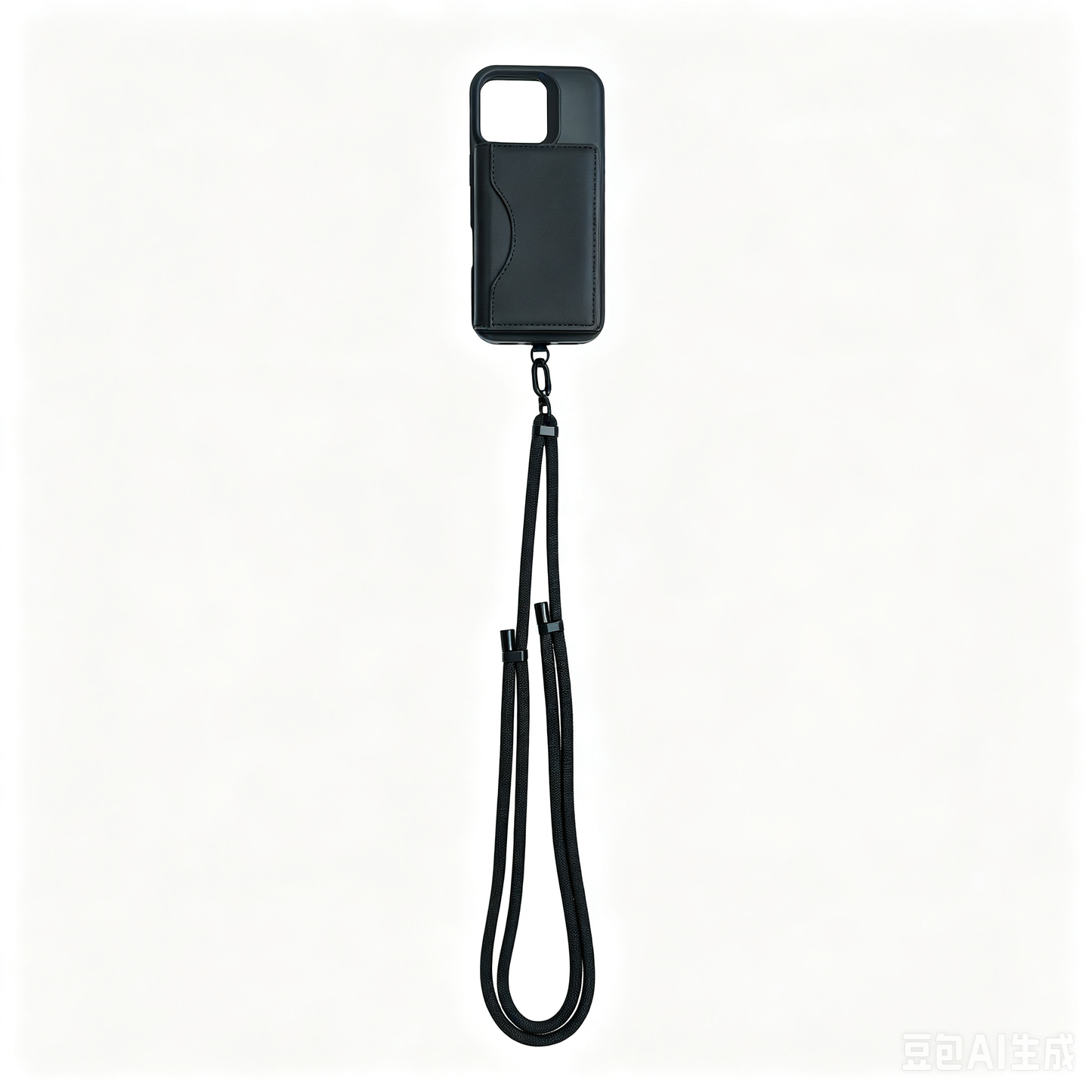 3‑in‑1 Magnetic Phone Case Set | All‑in‑One Go‑Out Solution, Mag‑Safe Case + Detachable Leather Card Wallet + Adjustable Lanyard