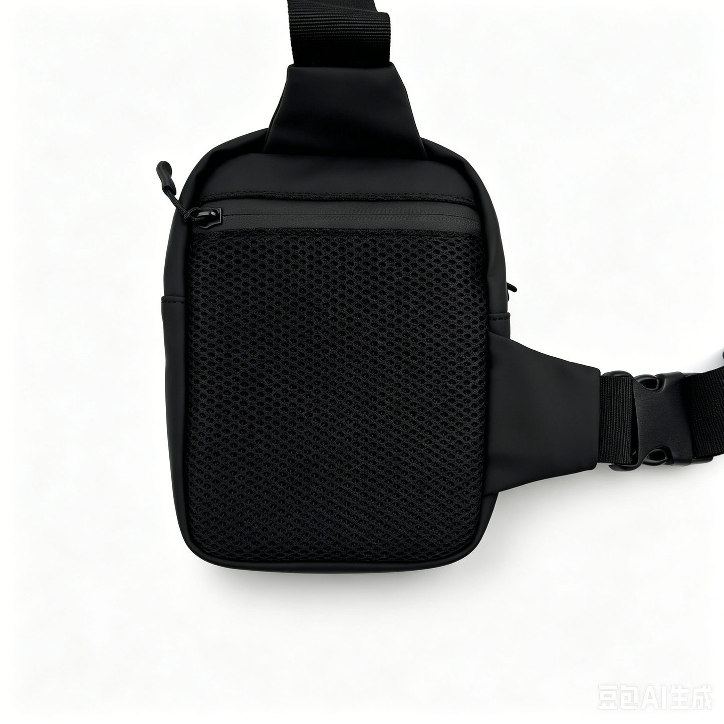 Waterproof Mini Crossbody Phone Bag, Simple Solid Color Waist Pouch