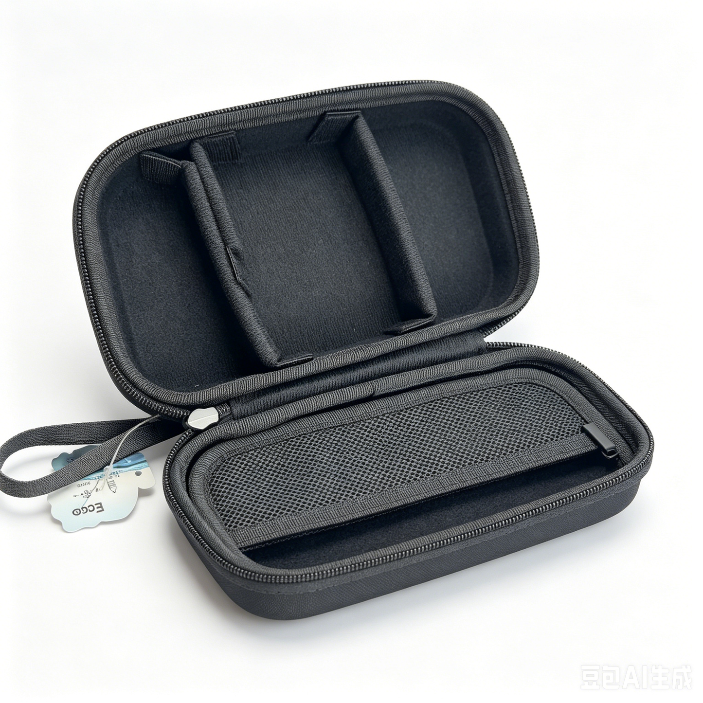 Hard EVA Digital Storage Case, Shockproof Power Bank Cable Organizer Bag, Portable Travel Electronic Accessories Pouch