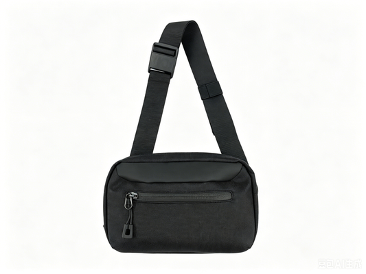 Lightweight Water Resistant Nylon Fanny Pack, Unisex Slim Daily Phone Shoulder Pouch for Travel Workout - FANSONG