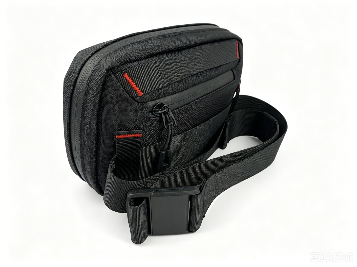 Lightweight Water Resistant Nylon Fanny Pack, Unisex Slim Daily Phone Shoulder Pouch for Travel Workout - FANSONG