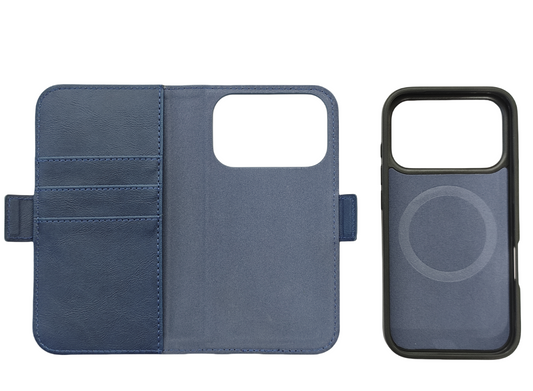 bio-based PU wallet case, water-based eco-friendly case, shockproof phone cover, card slot wallet case,