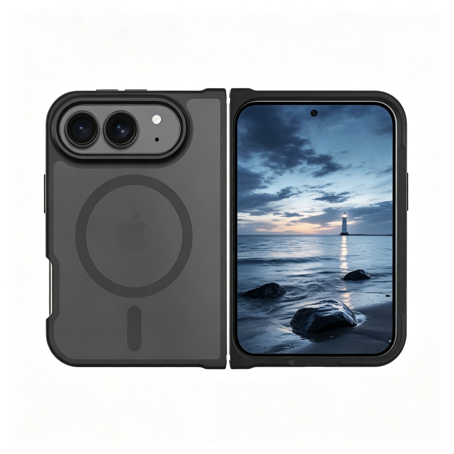 Foldable Phone Case For Samsung Z Series & iPhone Ultra (Mag‑Safe Compatible Optional)