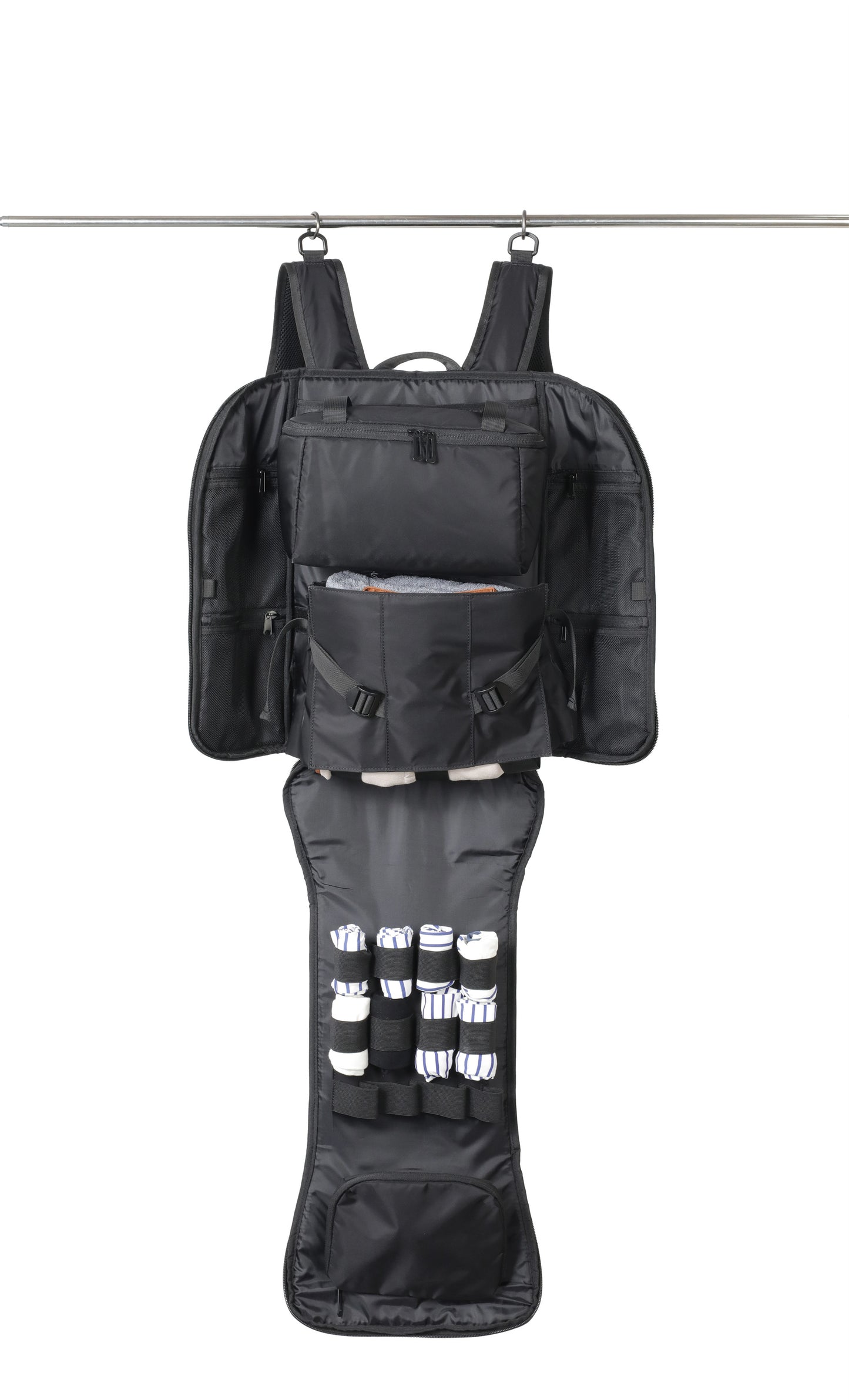 Fashion Expandable Garment Backpack | Foldable Suit Travel Carry Bag - FANSONG