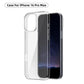 Fansong iPhone Case GRS For iPhone 16 15 14 13 12 11 Plus Pro Max Mini, Phone Case GRS For iPhone Slim Shockproof Drop Protection Anti-Fingerprint Transparent
