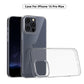 Fansong iPhone Case GRS For iPhone 16 15 14 13 12 11 Plus Pro Max Mini, Phone Case GRS For iPhone Slim Shockproof Drop Protection Anti-Fingerprint Transparent