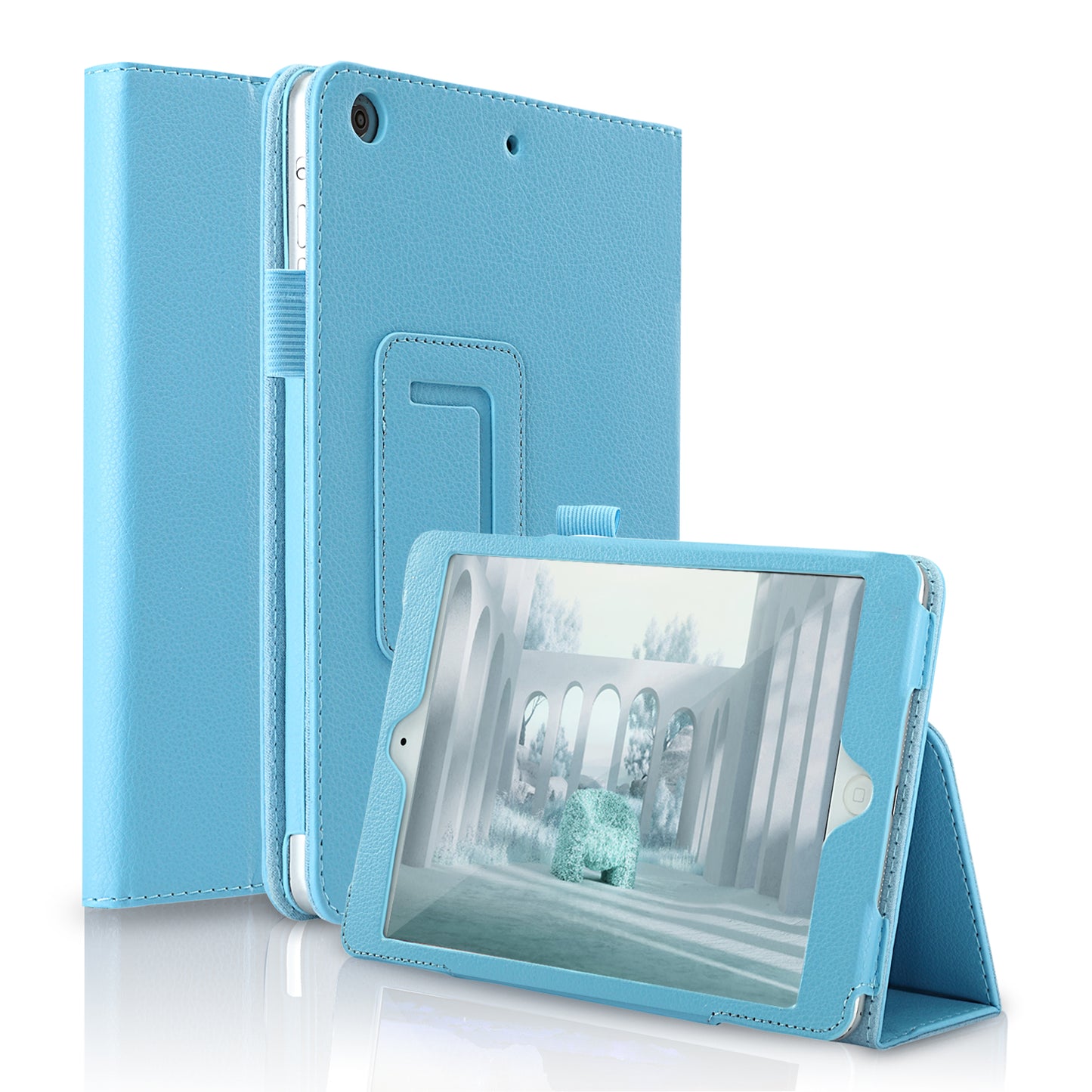 iPad Case 9.7 inch, Magnetic Closure PU Leather Smart Cover