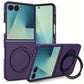 2.0mm Silver Shield Skin-Feel Magnetic Case for Samsung Z series, 360° Rotatable Stand