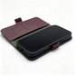 Wine Red Leather Folio Wallet Case for iPhone 18 / 18e / Air / Pro /Pro max — Card Holder & Shockproof Cover for All 18 Series