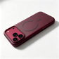 MagSafe Magnetic iPhone 18 / 18e / Air / Pro /Pro Max Case — Wine Red Matte Shockproof Cover for All 18 Series