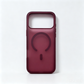 MagSafe Magnetic iPhone 18 / 18e / Air / Pro /Pro Max Case — Wine Red Matte Shockproof Cover for All 18 Series