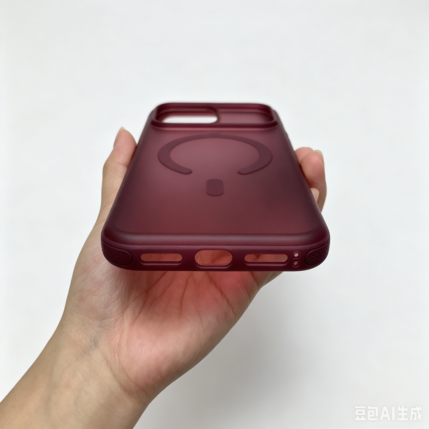 MagSafe Magnetic iPhone 18 / 18e / Air / Pro /Pro Max Case — Wine Red Matte Shockproof Cover for All 18 Series