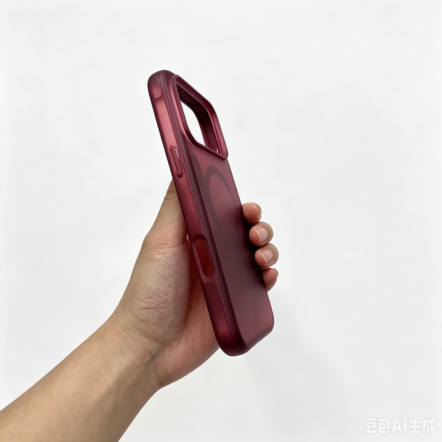 MagSafe Magnetic iPhone 18 / 18e / Air / Pro /Pro Max Case — Wine Red Matte Shockproof Cover for All 18 Series