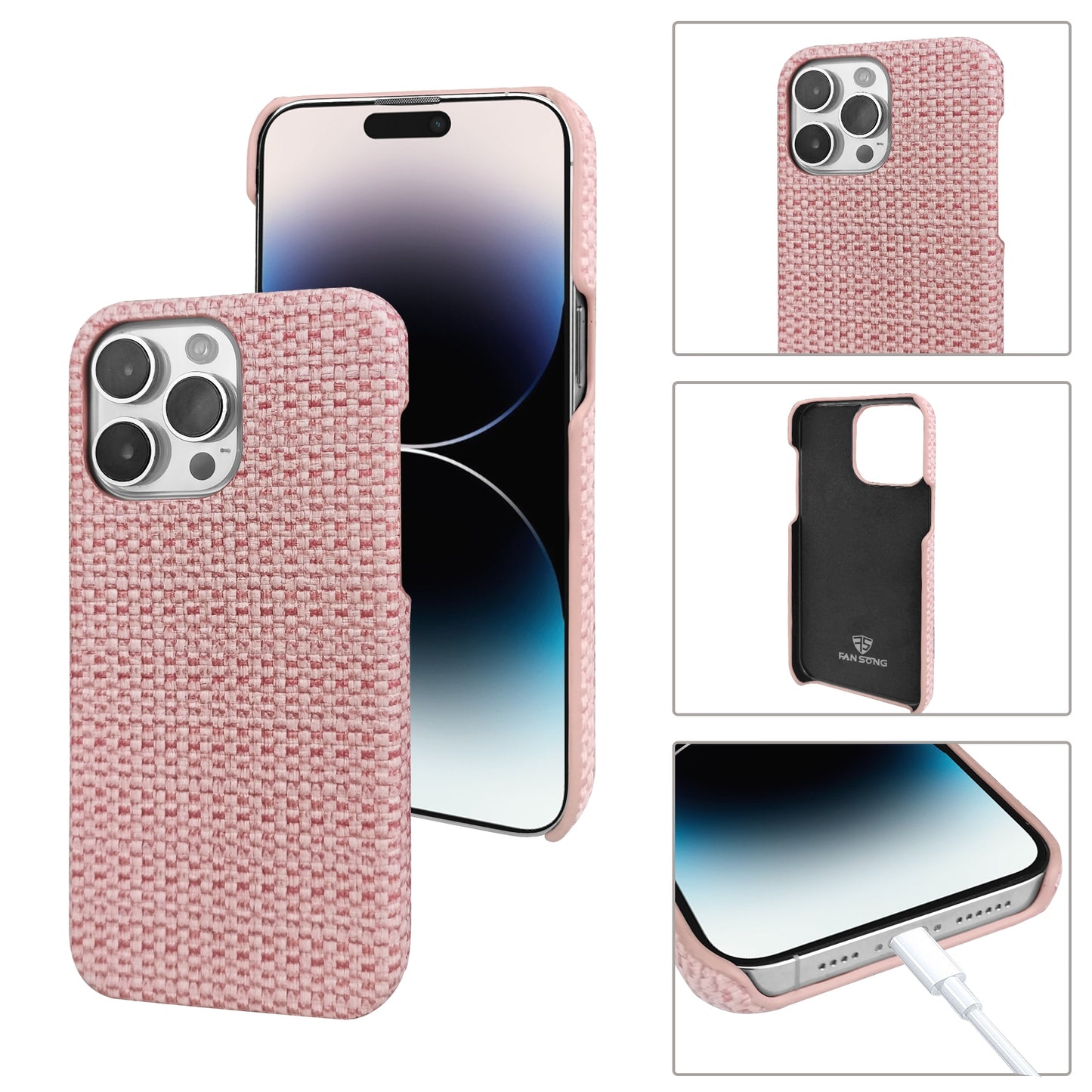 PU leather case for iPhone 14 Pro