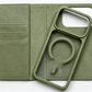 Magsafe Flip PU Leather Wallet Case for iPhone | OEM ODM Available