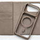 Magsafe Flip PU Leather Wallet Case for iPhone | OEM ODM Available