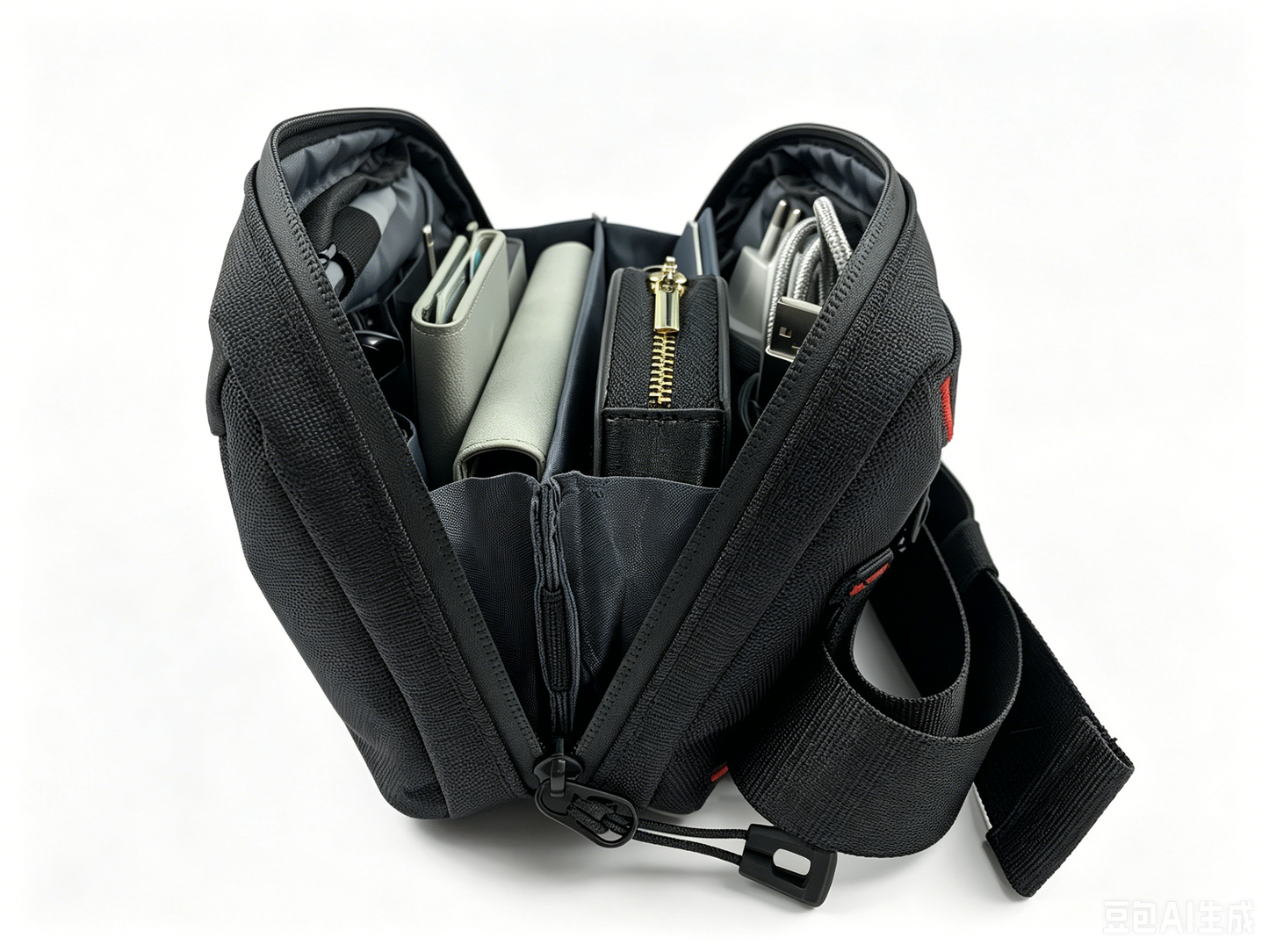 Tactical Fanny Pack with One Hand Quick Release Buckle Water Resistant Crossbody Bag