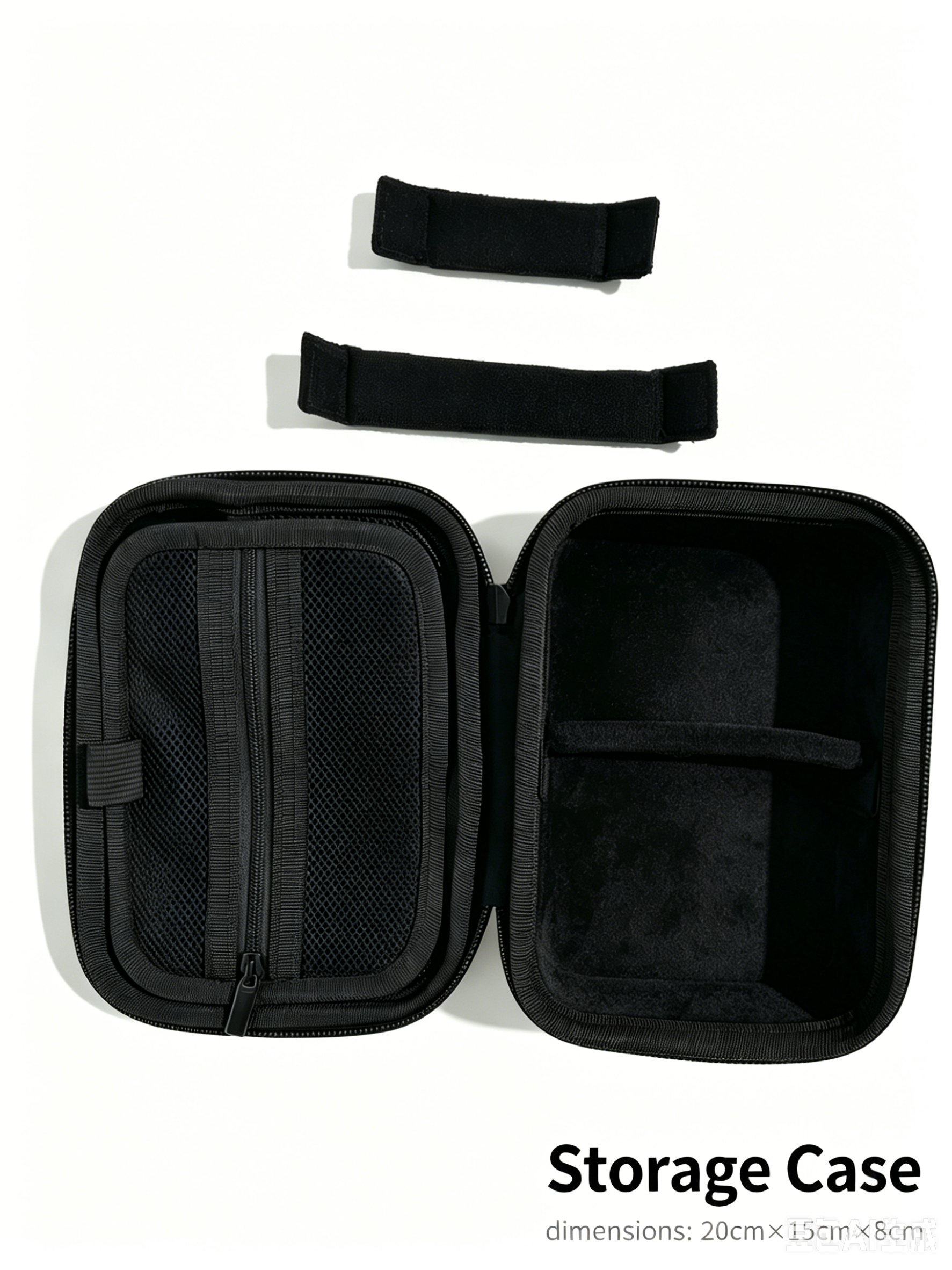 Hard EVA Digital Storage Case, Shockproof Power Bank Cable Organizer Bag, Portable Travel Electronic Accessories Pouch - FANSONG
