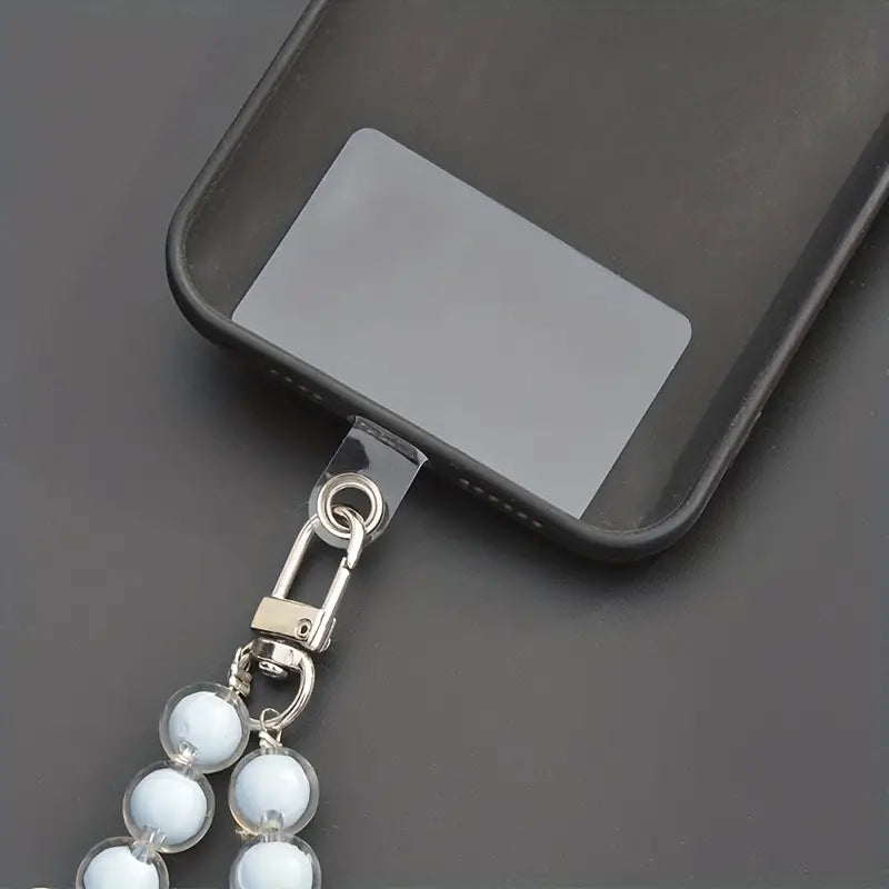 FANSONG 5/10/15pcs Mobile Phone Case Lanyard Pendant Wrist Strap Card Clip Is Made Of Durable Material That Is Not Easy To Break DIY Mobile Phone Chain Gasket