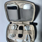 Portable Digital Storage Bag, Lightweight Cable Earphone Organizer Pouch for Travel Electronics - FANSONG