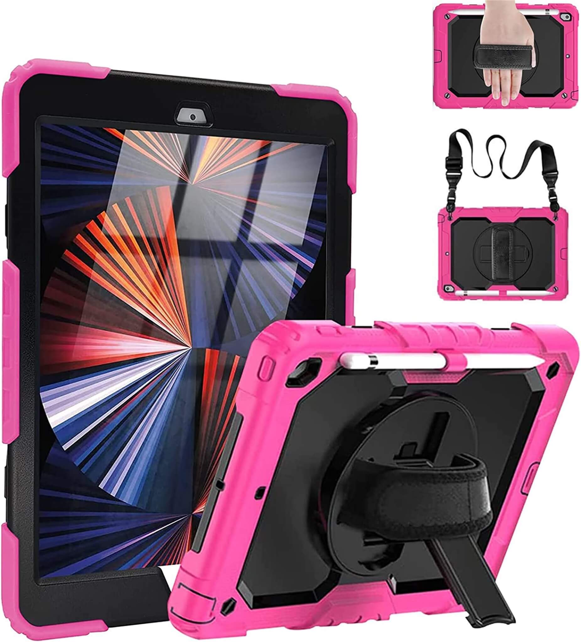 Cases for iPad 7/8/9 with Screen Protector
