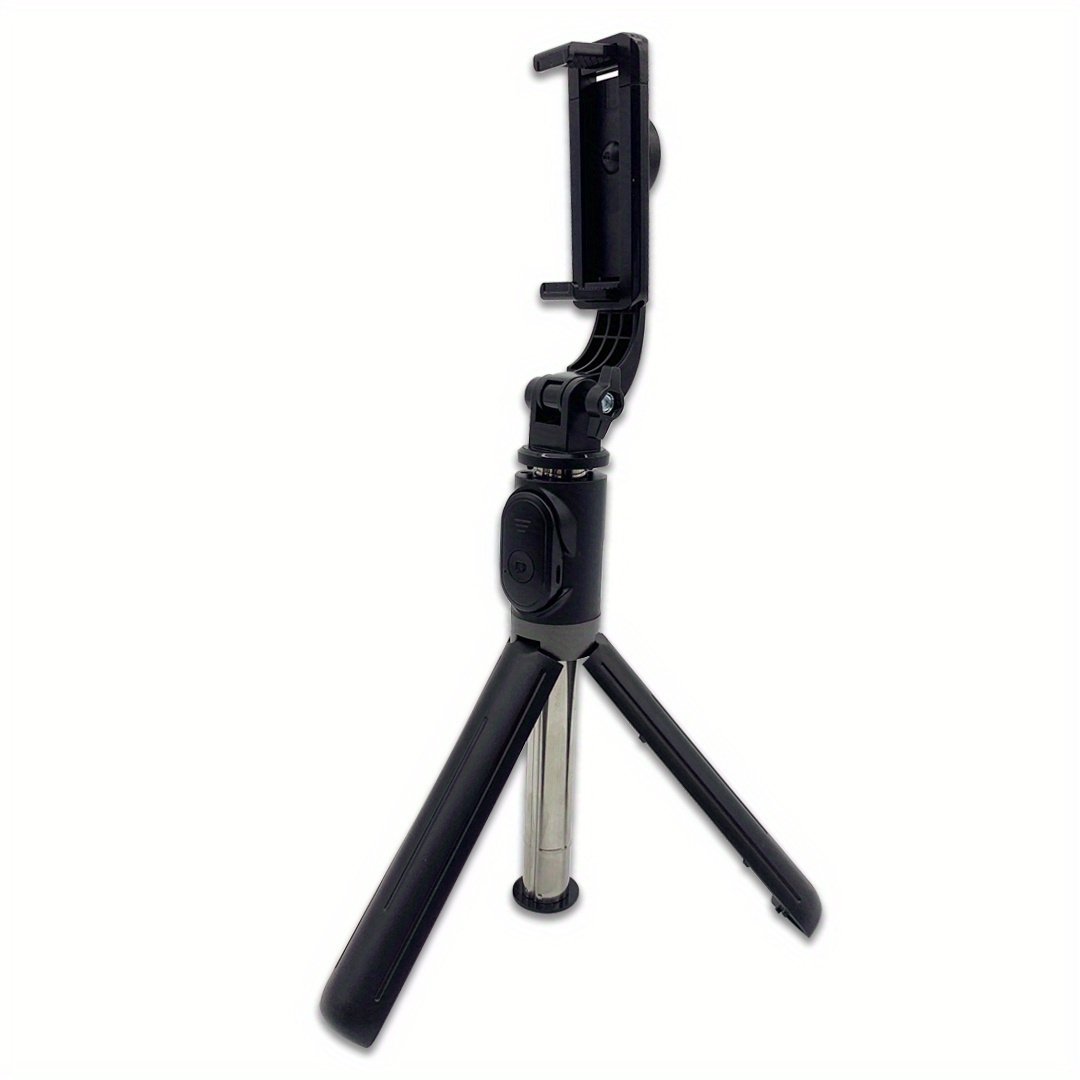 360° Rotating 40-Inch Selfie Stick Tripod with Wireless Remote, Battery Powered, Extendable Phone Holder for Travel, Vlogging - Wireless Portable Tripod Stand