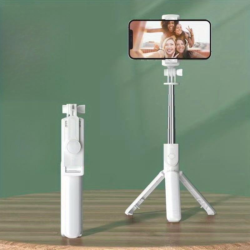 Wireless Selfie Stick Tripod for Group Selfies, Live Streaming, and Video Recording - Compatible with All Cellphones - Portable and Lightweight