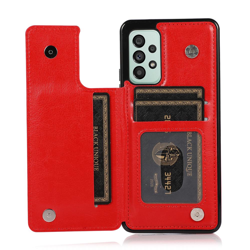 PU Leather Card Holder Wallet Case for Samsung Galaxy A14 A54 A52 A72 A42 A32 A22 A82 A13 A33 A53 A73 Kickstand Durable Shockproof Cover