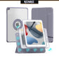 For IPad Case Transparent Acrylic Material Bending Resistant Detachable 720° Rotation TPU Silicone Soft Edge Case For IPad 2022 M2 Pro 11 Ipad 10.2 Inch Ipad 7th 8th 9th Generation 2021 Case Can Be Adsorbed On The Refr