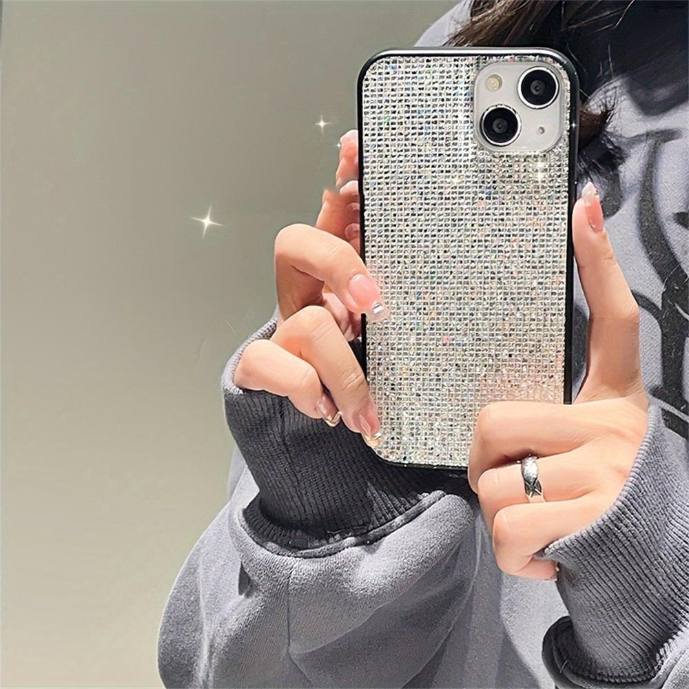 Luxury Brand Glitter Sequin Phone Case for iPhone 14/11/12/13 Pro - Sparkle and Shine with Style!