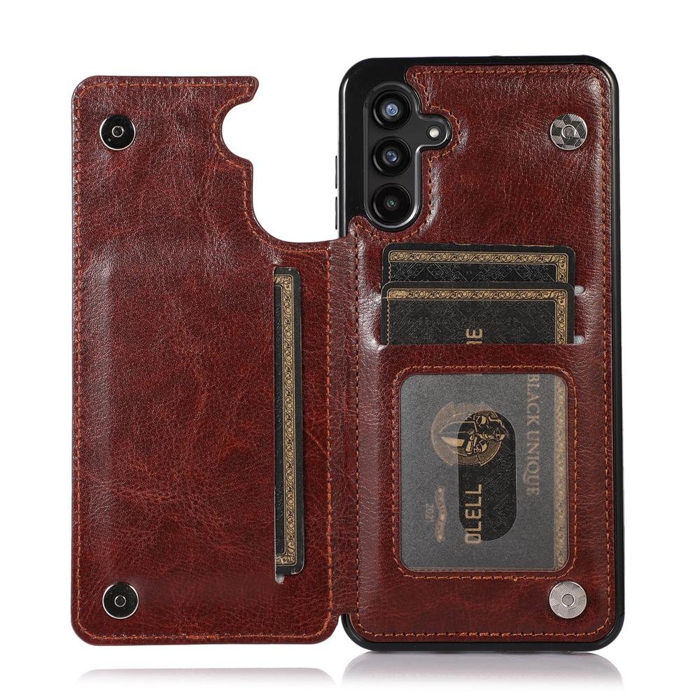 PU Leather Card Holder Wallet Case for Samsung Galaxy A14 A54 A52 A72 A42 A32 A22 A82 A13 A33 A53 A73 Kickstand Durable Shockproof Cover