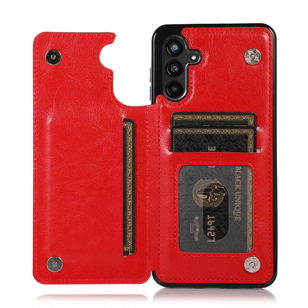 PU Leather Card Holder Wallet Case for Samsung Galaxy A14 A54 A52 A72 A42 A32 A22 A82 A13 A33 A53 A73 Kickstand Durable Shockproof Cover