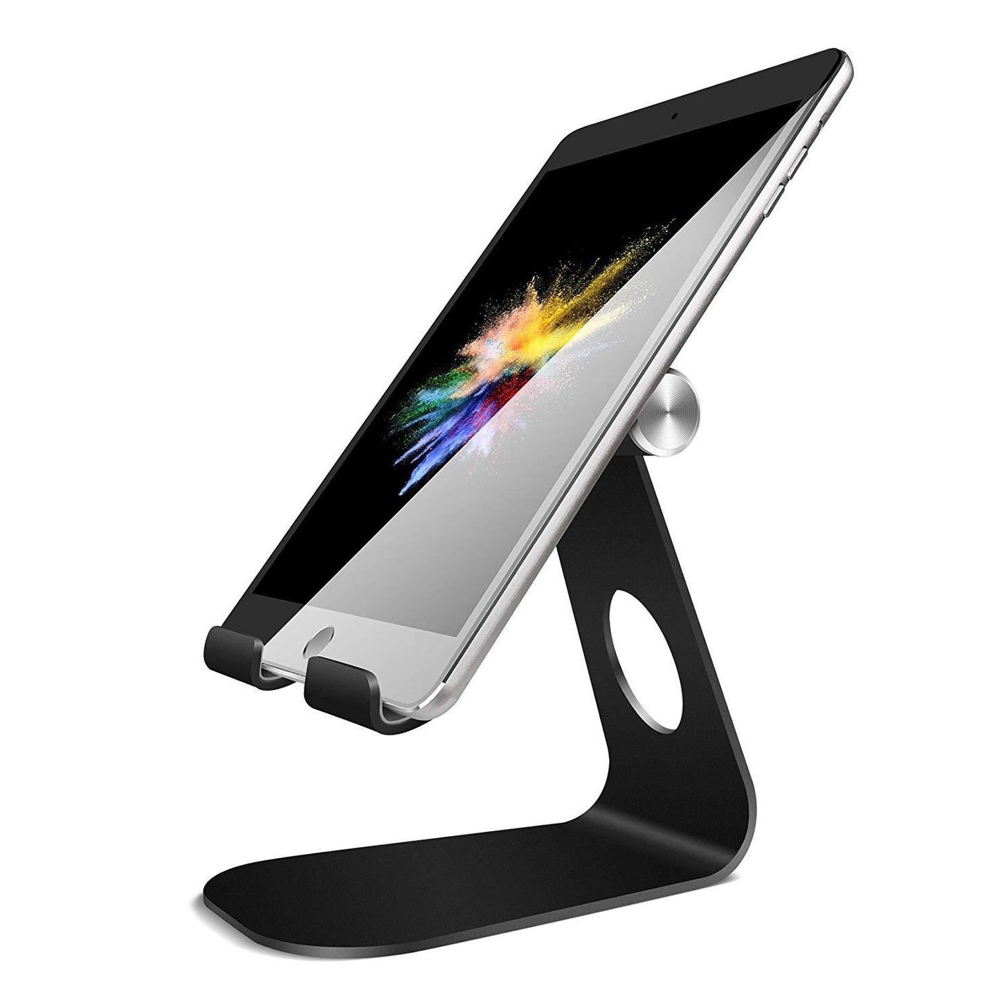 Tablet Stand Adjustable, Aluminum Desktop Stand Holder Dock Compatible 4-13 Inch Tablet For IPad 9.7, 10.5, 12.9, Kindle, Nexus Gift For Birthday/Easter/President's Day/Boy/Girlfriend