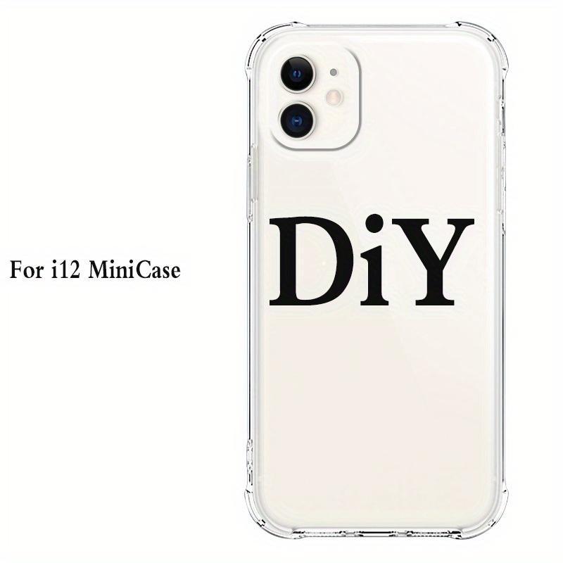 DIY pattern custom phone case for iPhone 15 14 13 12 11xs XR X7 8 6s Mini Plus Pro Max SE2020/2022 phone case protective case with transparent four corner anti drop protection, birthday gift, holiday gift