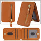 PU Faux Leather Mobile Phone Magnetic Card Holder Simple Ultra-thin Invisible Credit Card Holder Suitable For Magnetic Phone Holder Card Holder For IPhone 15/14/13/12 Series