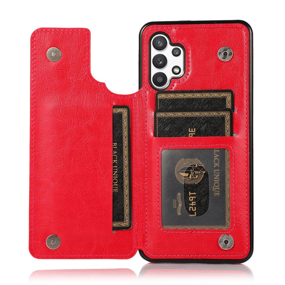 PU Leather Card Holder Wallet Case for Samsung Galaxy A14 A54 A52 A72 A42 A32 A22 A82 A13 A33 A53 A73 Kickstand Durable Shockproof Cover