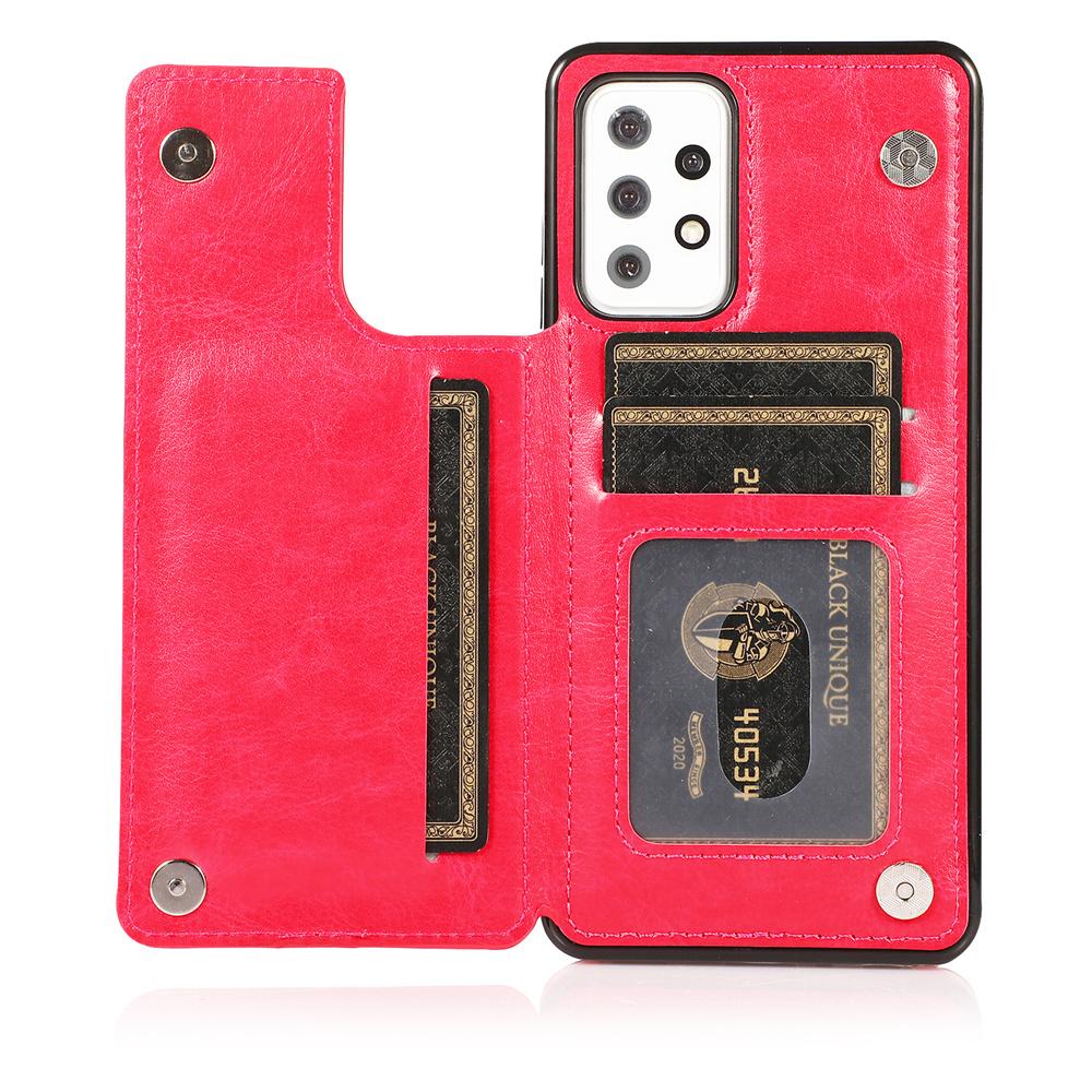 PU Leather Card Holder Wallet Case for Samsung Galaxy A14 A54 A52 A72 A42 A32 A22 A82 A13 A33 A53 A73 Kickstand Durable Shockproof Cover