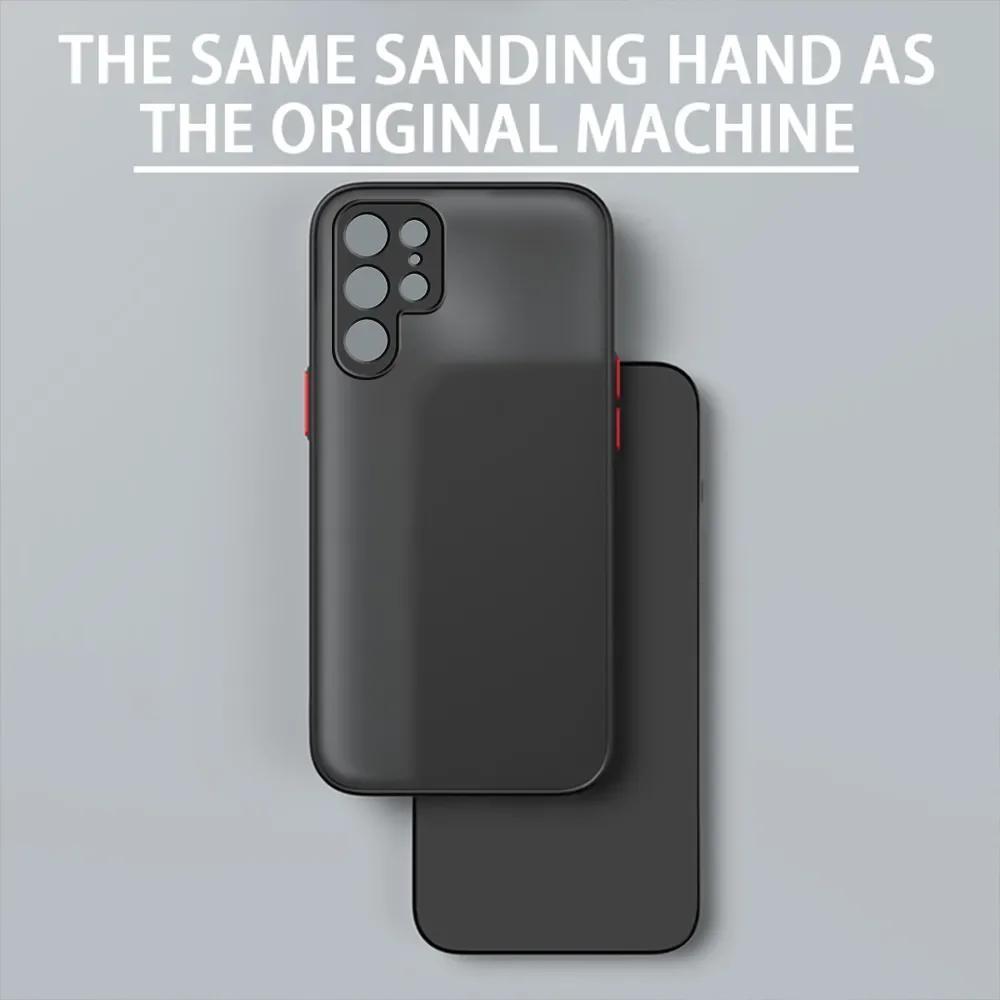 Case for Samsung Galaxy S23, Armor Matte Hard Case for Samsung Galaxy S23 S22 S21 Ultra S20 Plus FE Phone Protective Cover