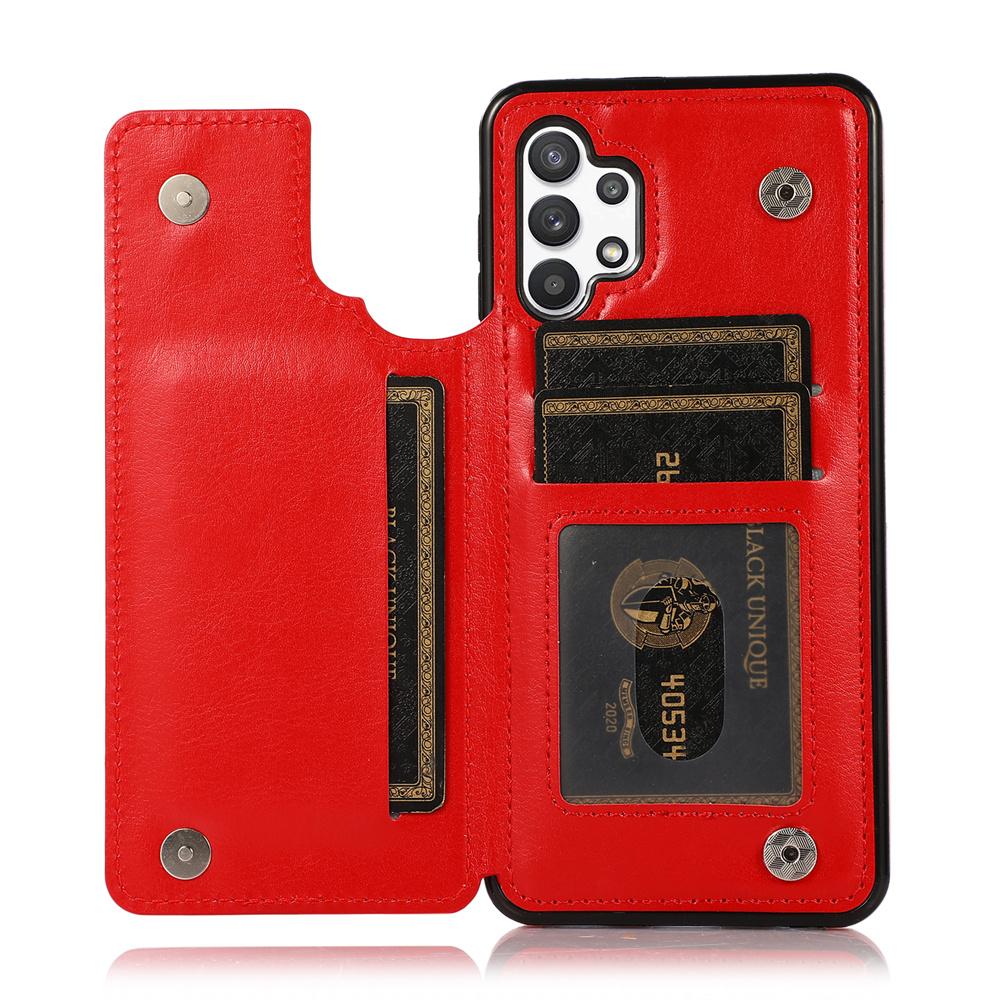 PU Leather Card Holder Wallet Case for Samsung Galaxy A14 A54 A52 A72 A42 A32 A22 A82 A13 A33 A53 A73 Kickstand Durable Shockproof Cover