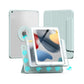 For IPad Case Transparent Acrylic Material Bending Resistant Detachable 720° Rotation TPU Silicone Soft Edge Case For IPad 2022 M2 Pro 11 Ipad 10.2 Inch Ipad 7th 8th 9th Generation 2021 Case Can Be Adsorbed On The Refr